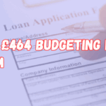 DWP £464 Budgeting Loan Form