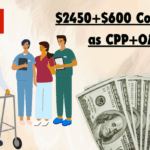 $2450+$600 Confirmed as CPP+OAS